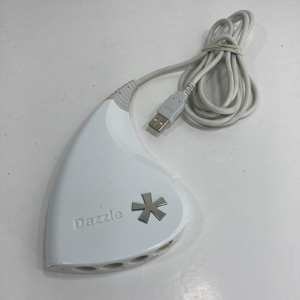 Pinnacle Dazzle DVC100 USB Video Capture Device HW-SET REV 1.1 White TESTED